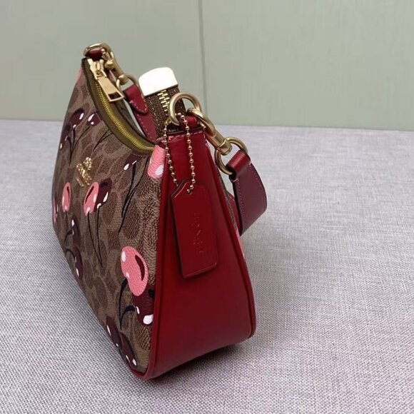 COACH CY694 Teri Underarm Bag Size 24.5*15*7 cm - Picture 5 of 8